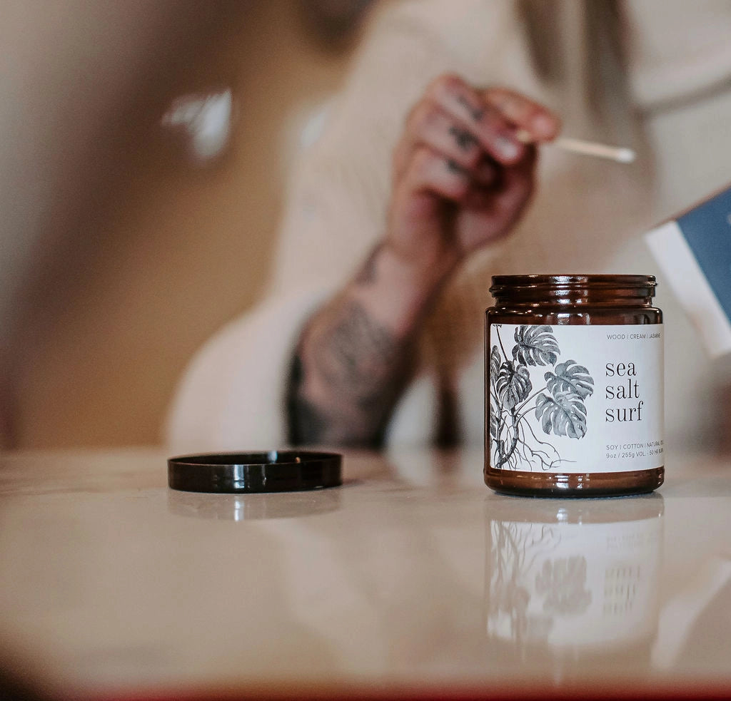 Sea Salt Surf 9 oz Soy candle