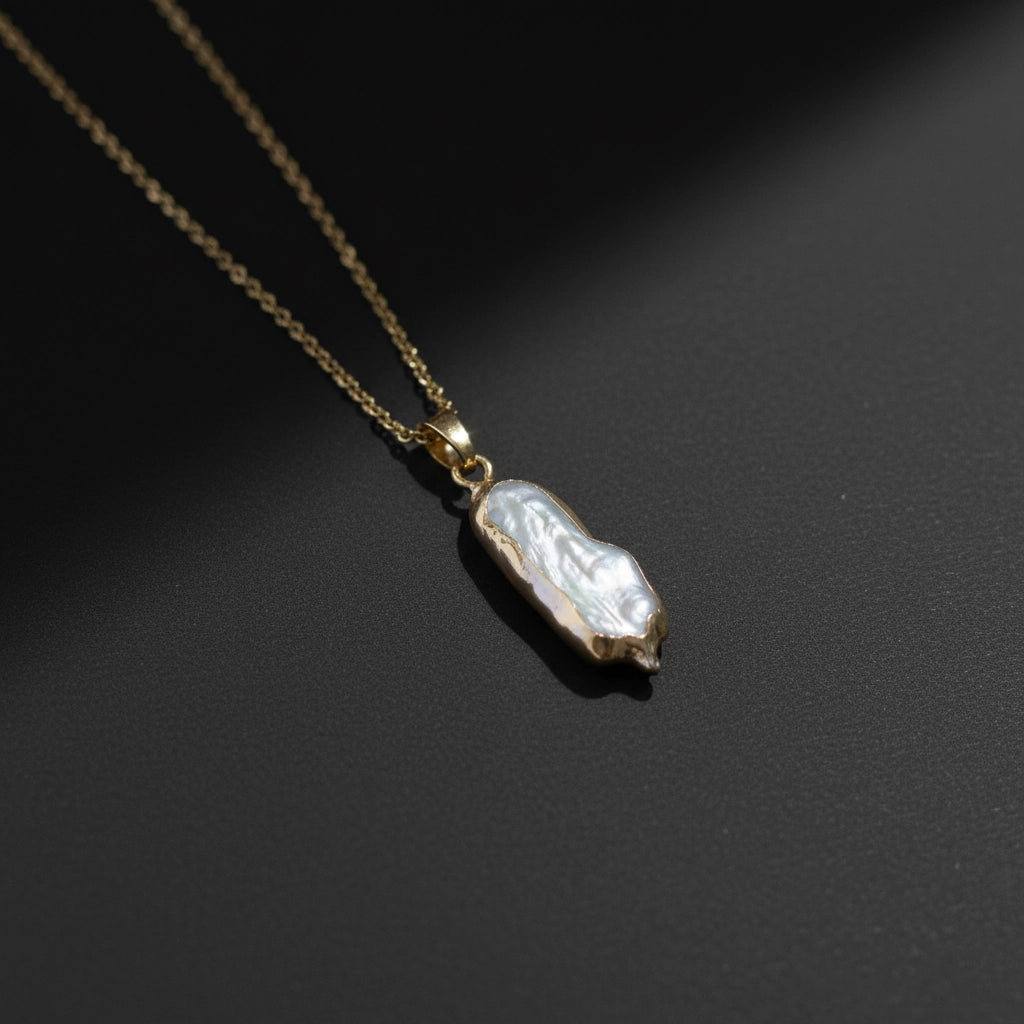 Natural Freshwater Baroque Pearl Necklaces