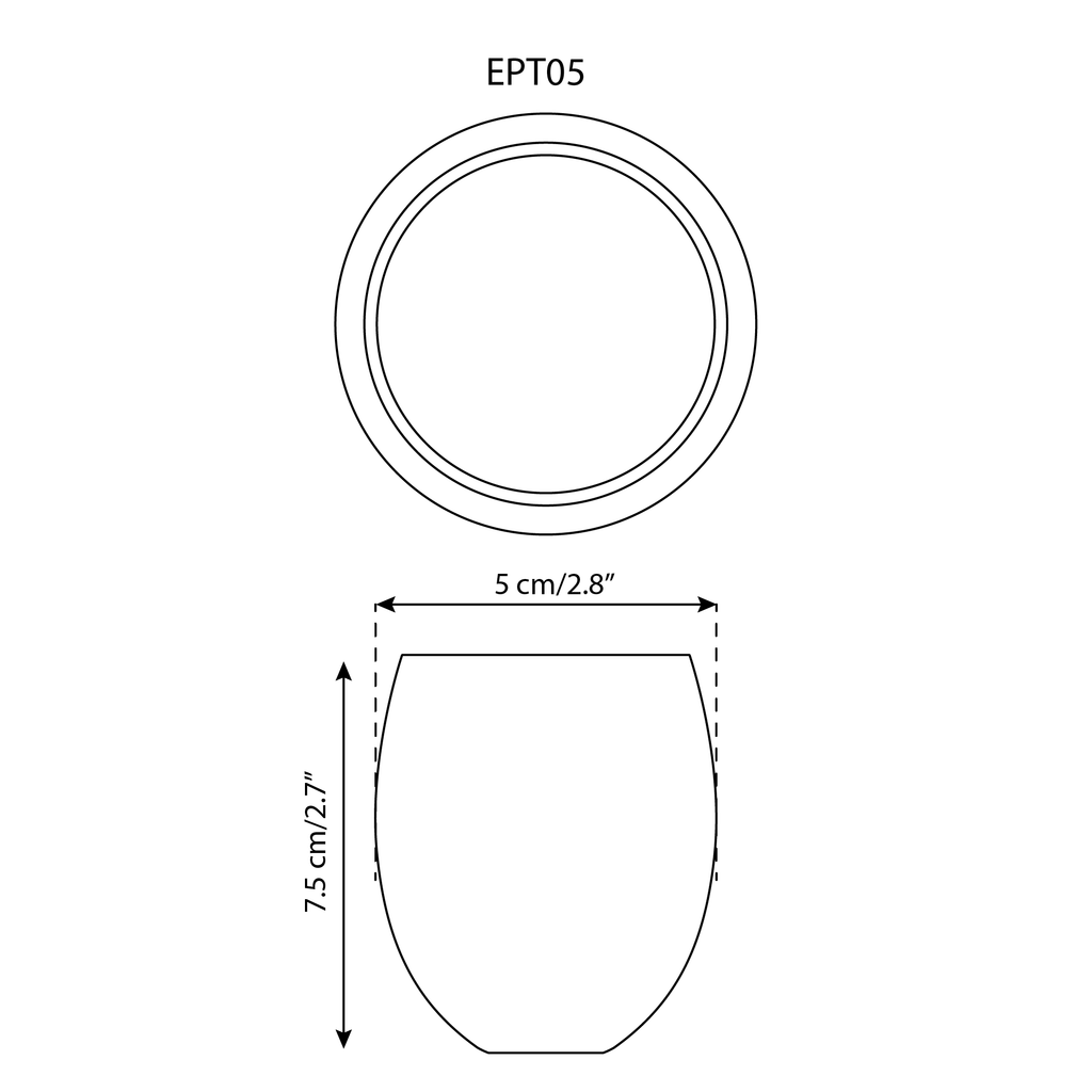 Stoneware Espresso Tumbler |  Epa 4.5 oz