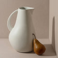 Handmade Stoneware Pitcher & Vase For Flowers | Kuduo 64 oz