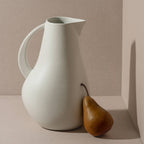 Handmade Stoneware Pitcher & Vase For Flowers | Kuduo 64 oz