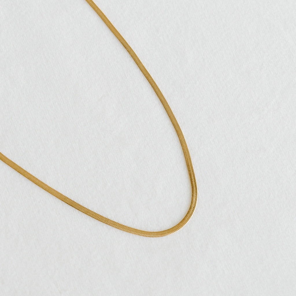 Herringbone Chain Necklace