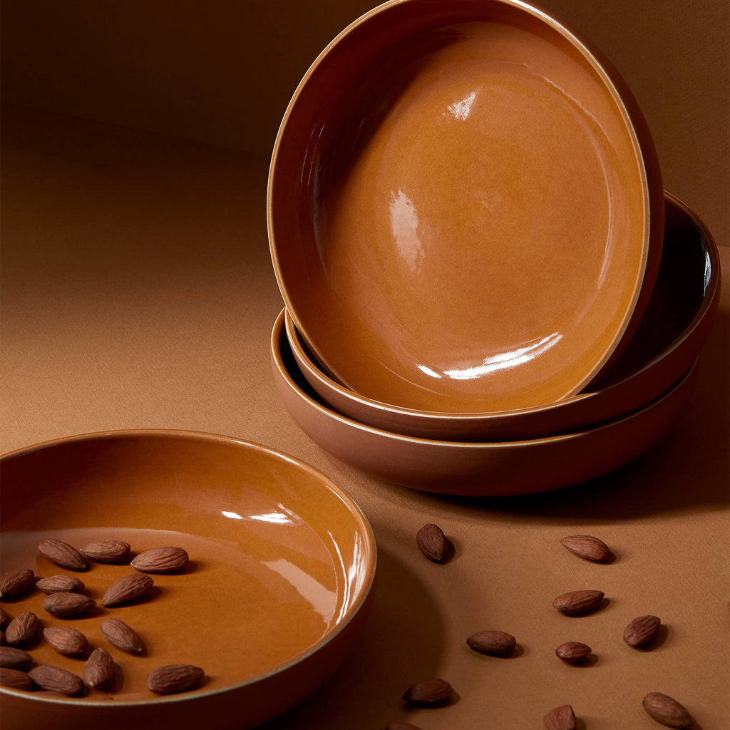 Handmade Stoneware Pasta Plate | Youlha 7.9"
