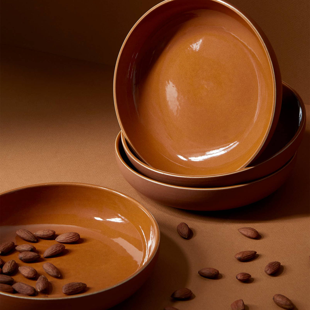 Handmade Stoneware Pasta Plate | Youlha 7.9"