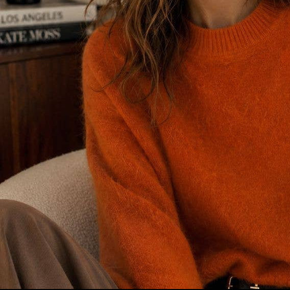 Lucca Cashmere Crew Neck Sweater