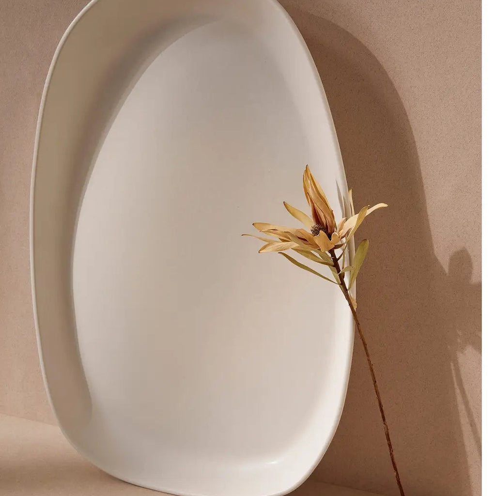 Long Stoneware Serving Platters  | Dadasi