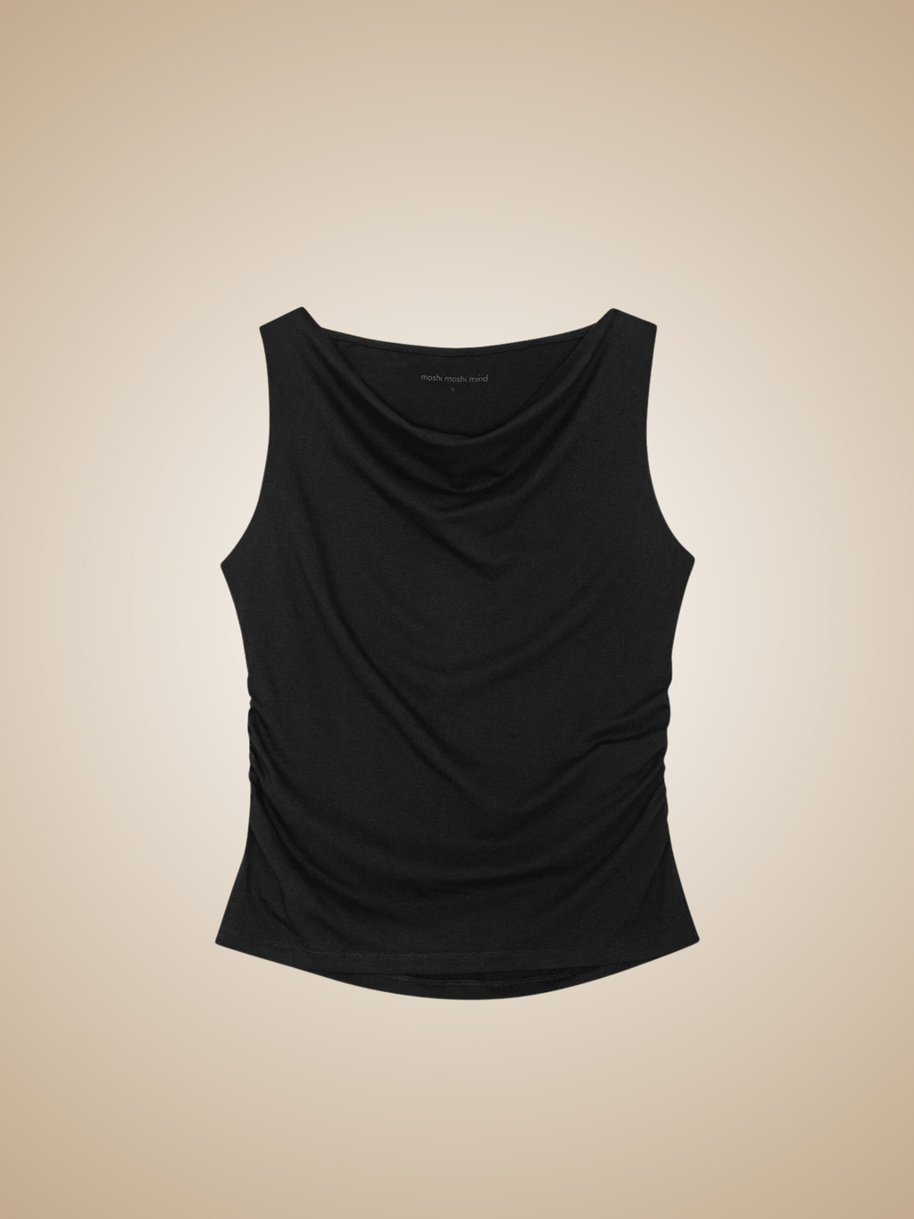 Cascade sleeveless - Black