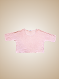Cotton/Linen Crop Tee