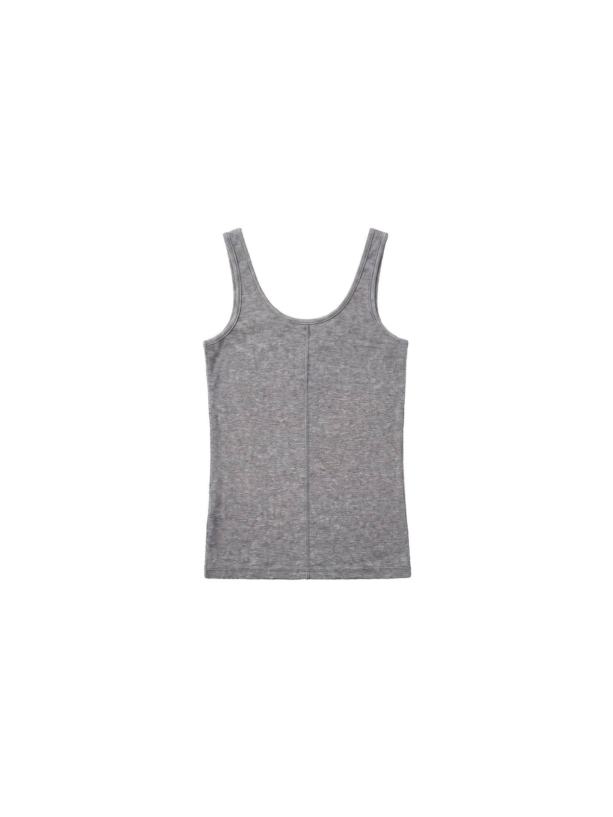 Lyocell Wool Blend U-Neck Layering Tank