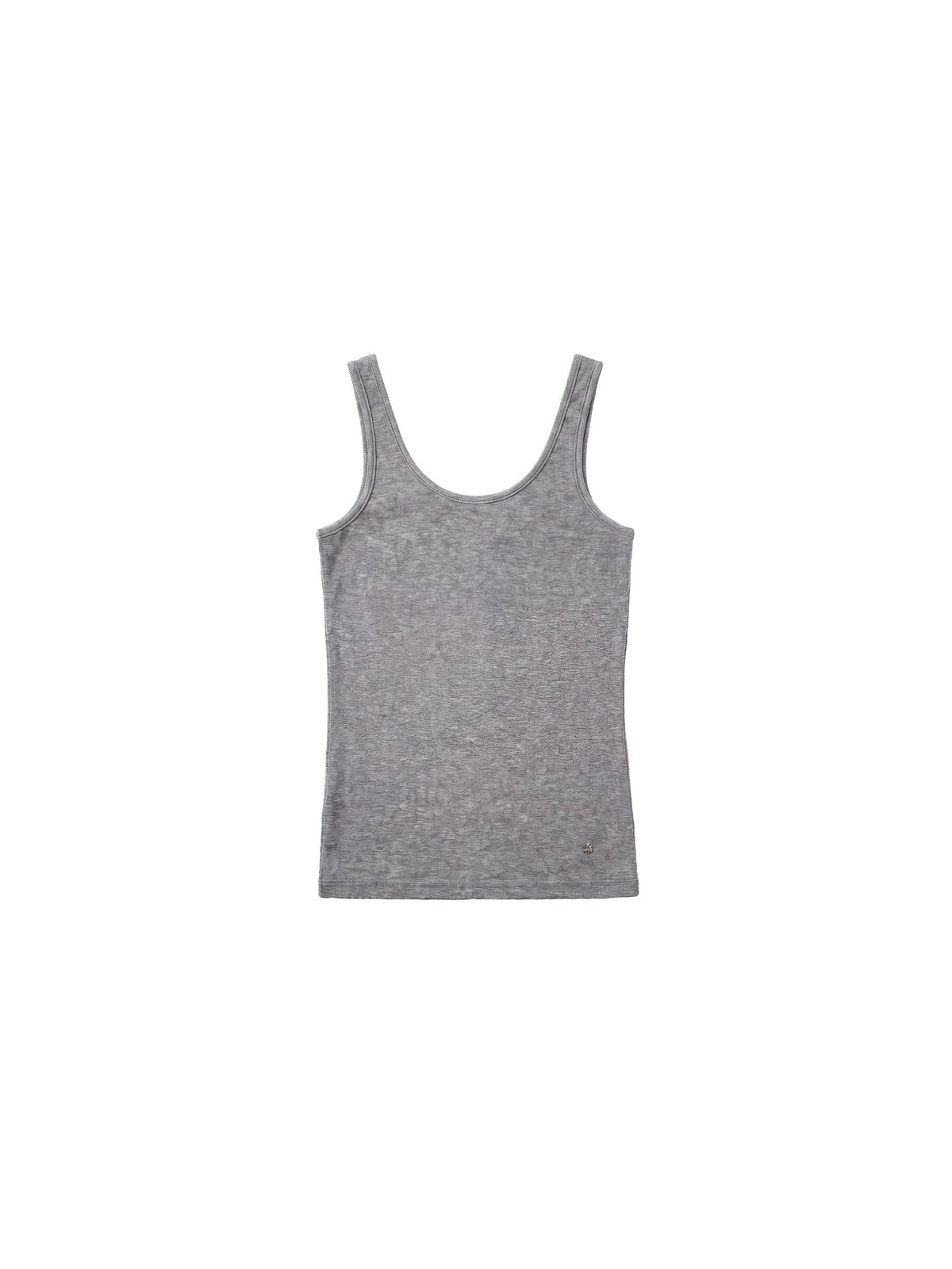 Lyocell Wool Blend U-Neck Layering Tank