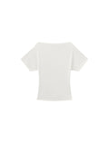 Bamboo Lyocell Off-Shoulder Top