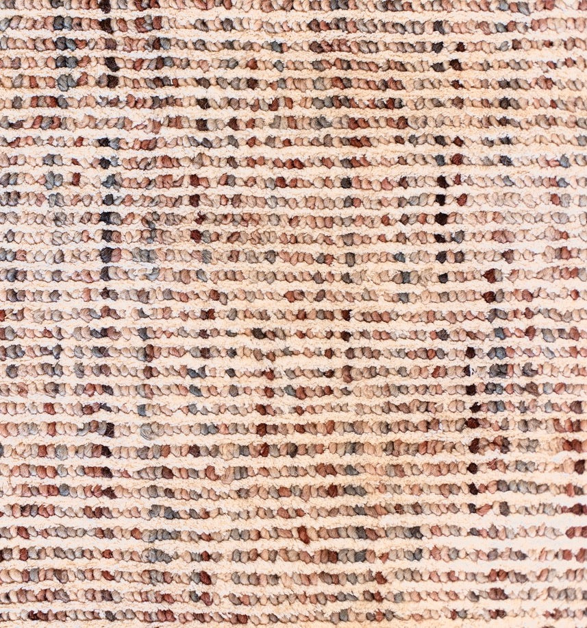 TerraCotta Wool and Bamboo Rug