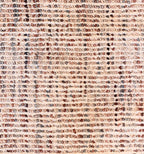 Terracotta Wool and Bamboo Rug