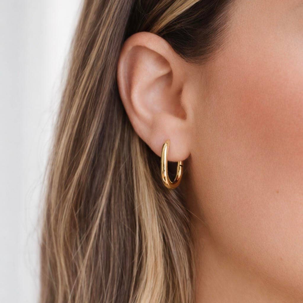 Oval Hoops