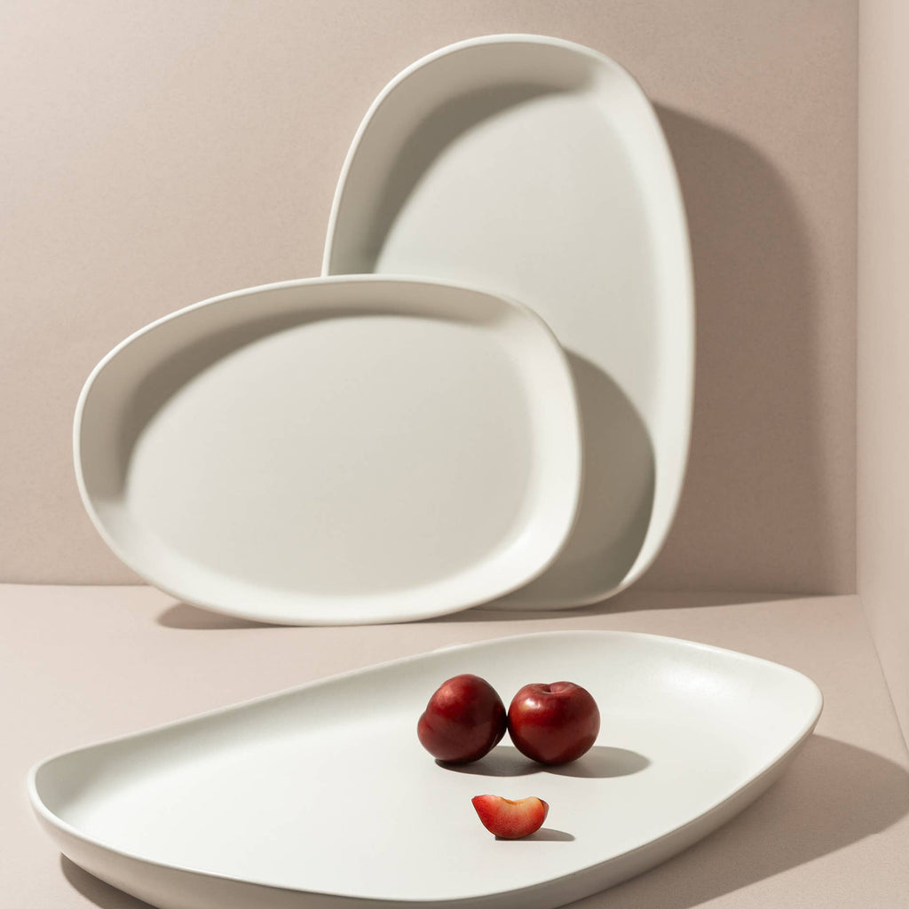 Long Stoneware Serving Platters  | Dadasi