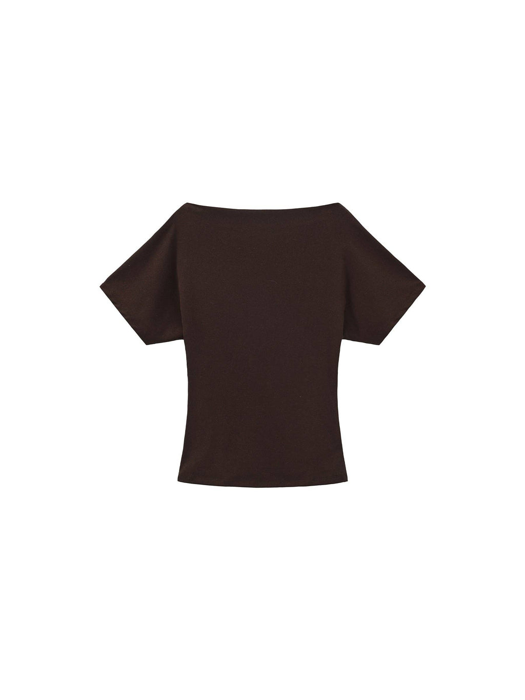 Bamboo Lyocell Off-Shoulder Top