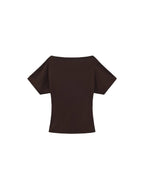 Bamboo Lyocell Off-Shoulder Top