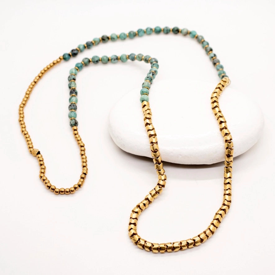 Tumbled Gem Necklace