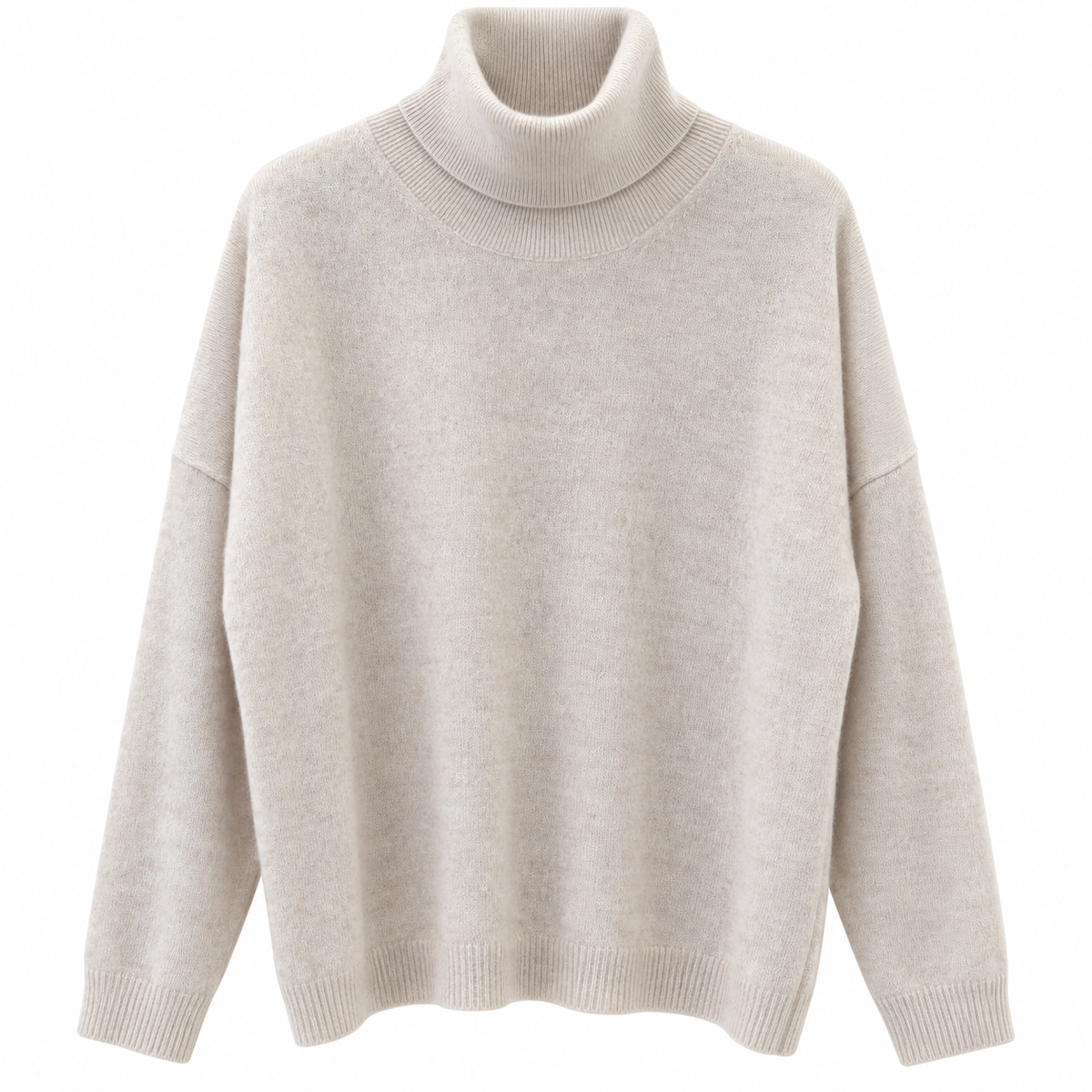 Tenne lambswool High Neck Pull Over sweater