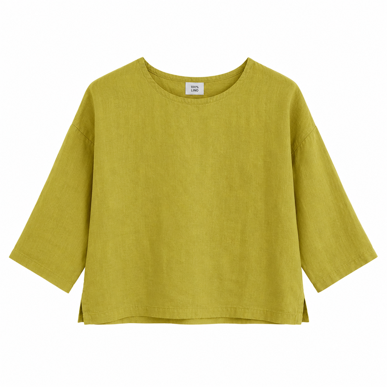 Linen Box Blouse