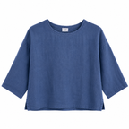 Linen Box Blouse