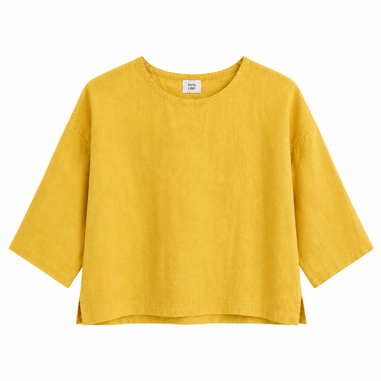 Linen Box Blouse