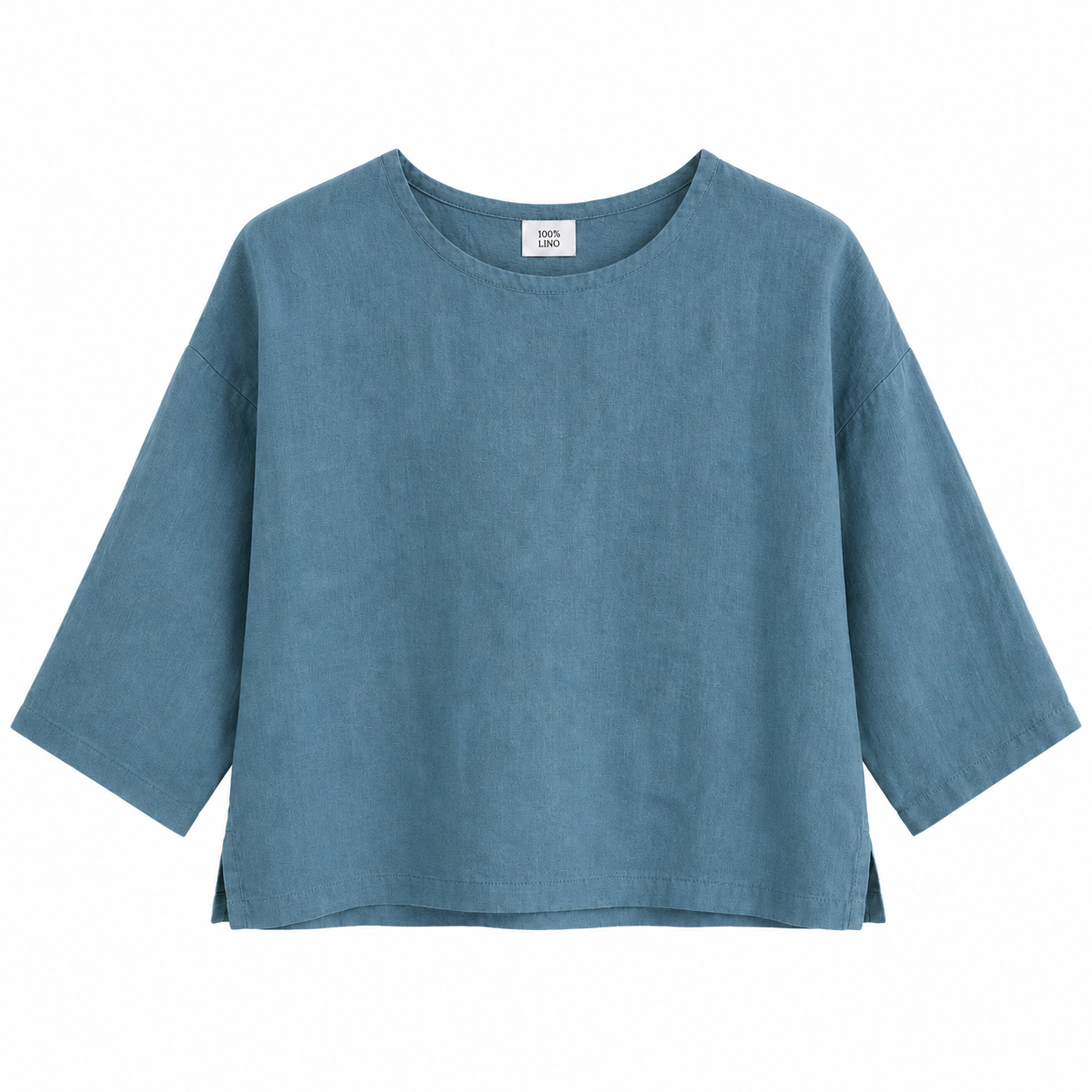 Linen Box Blouse