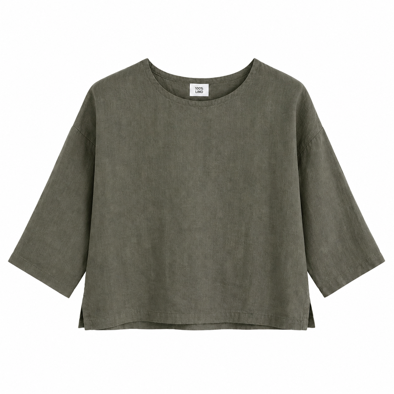 Linen Box Blouse