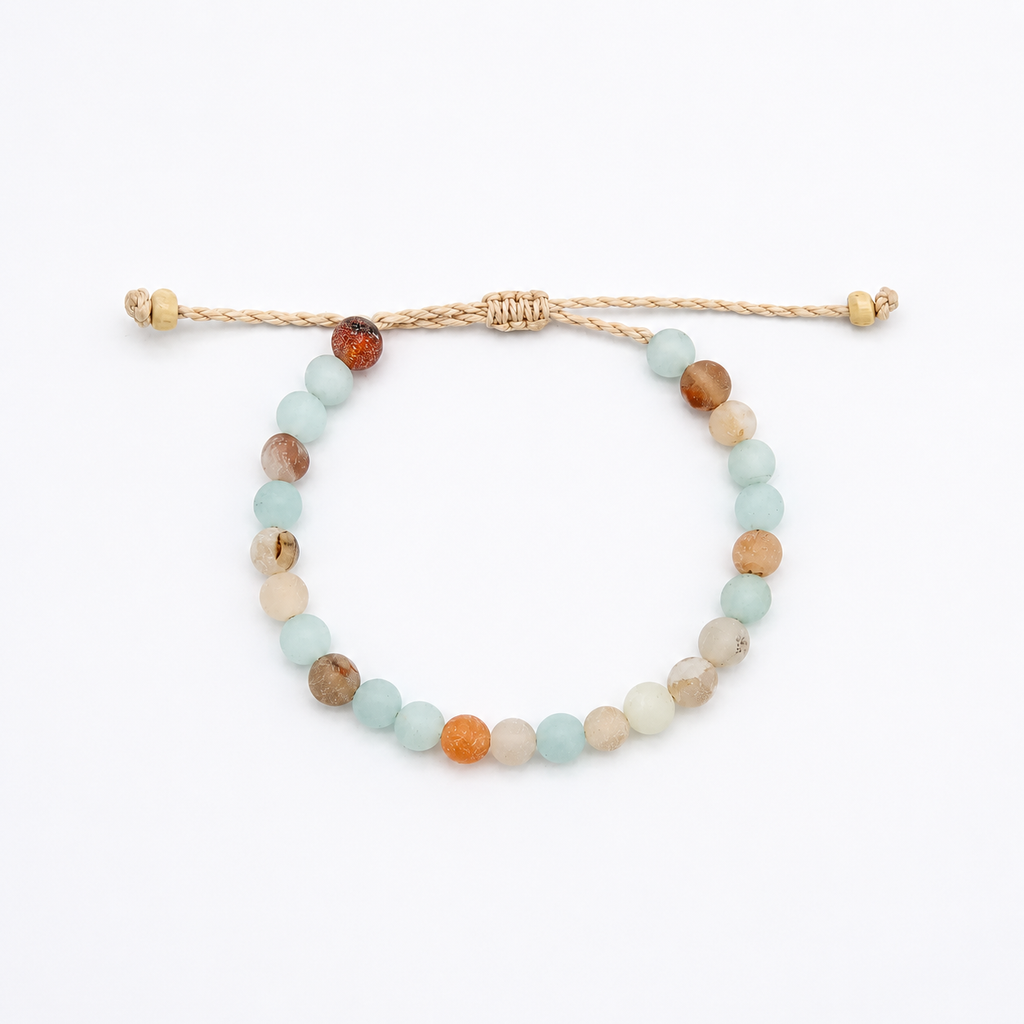 Beach Stone Bracelet ~ Adjustable