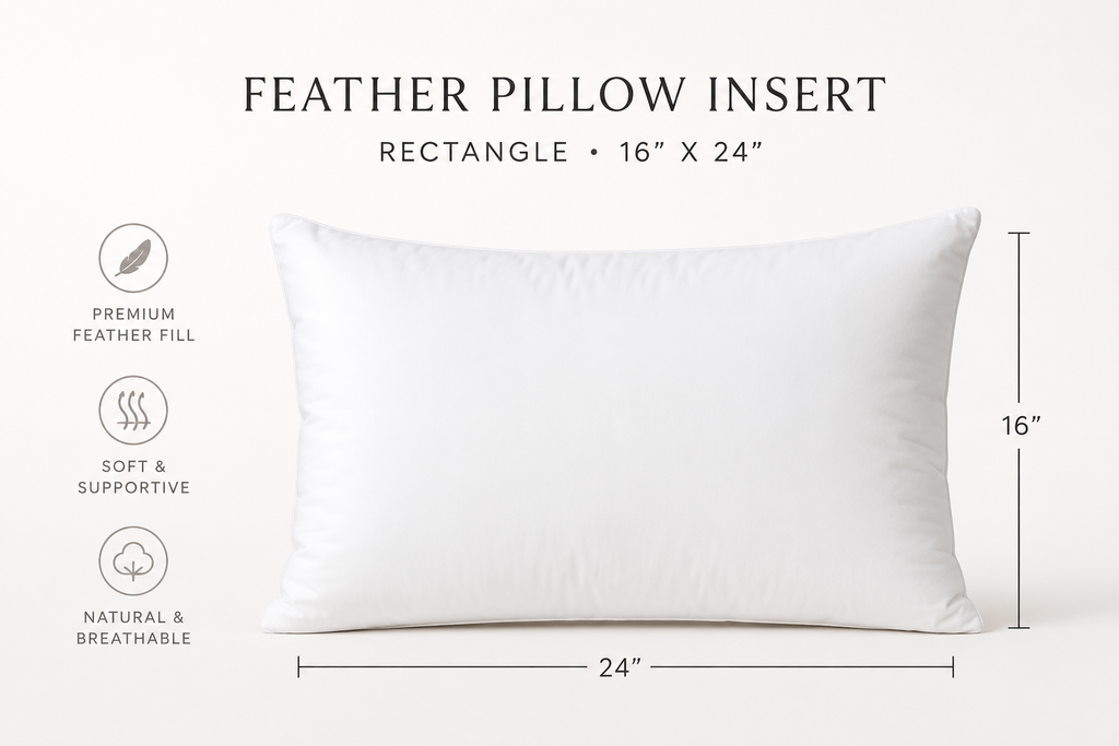 Navy Ticking Stripe Horizon Pillow