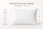 Navy Ticking Stripe Horizon Pillow
