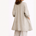 Linen Mid Length Jacket