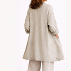 Linen Mid Length Jacket