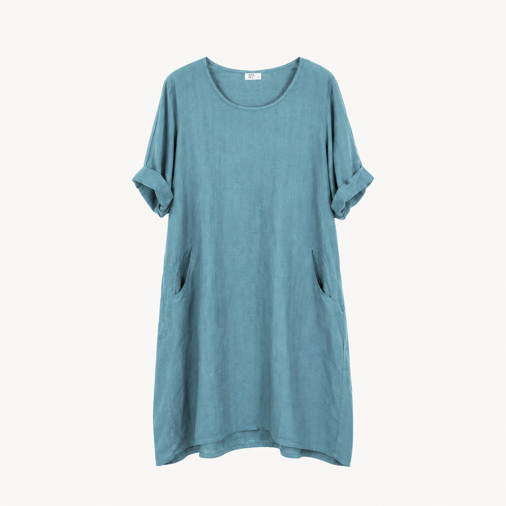 Linen Bubble Dress