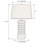 The Ash Table Lamp