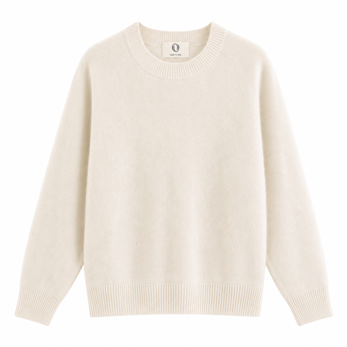 Lucca Cashmere Crew Neck Sweater