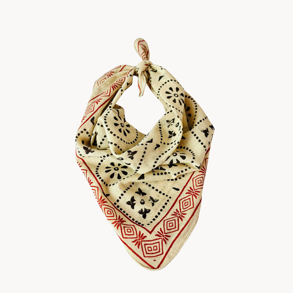Block Print Bandanas
