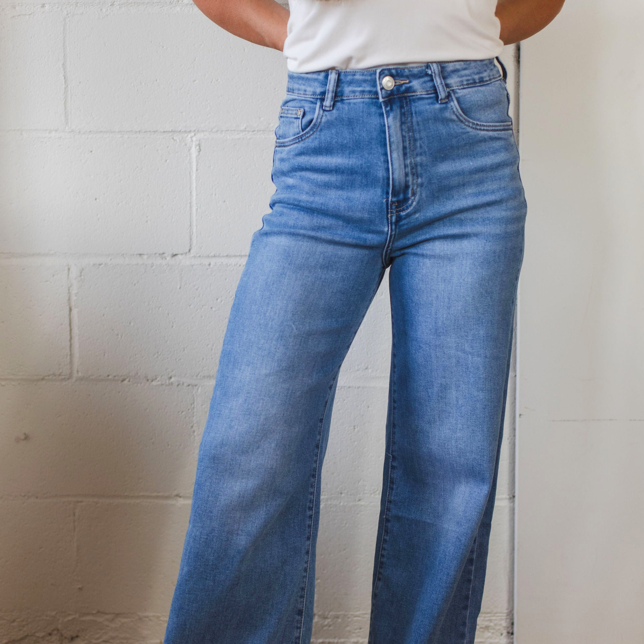 Wide Ankle Length - Comfort Stretch