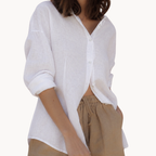 Classic Linen Shirt ~ Button Down
