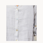 Long Linen Shirt Dress