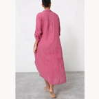 Long Linen Maxi Dress