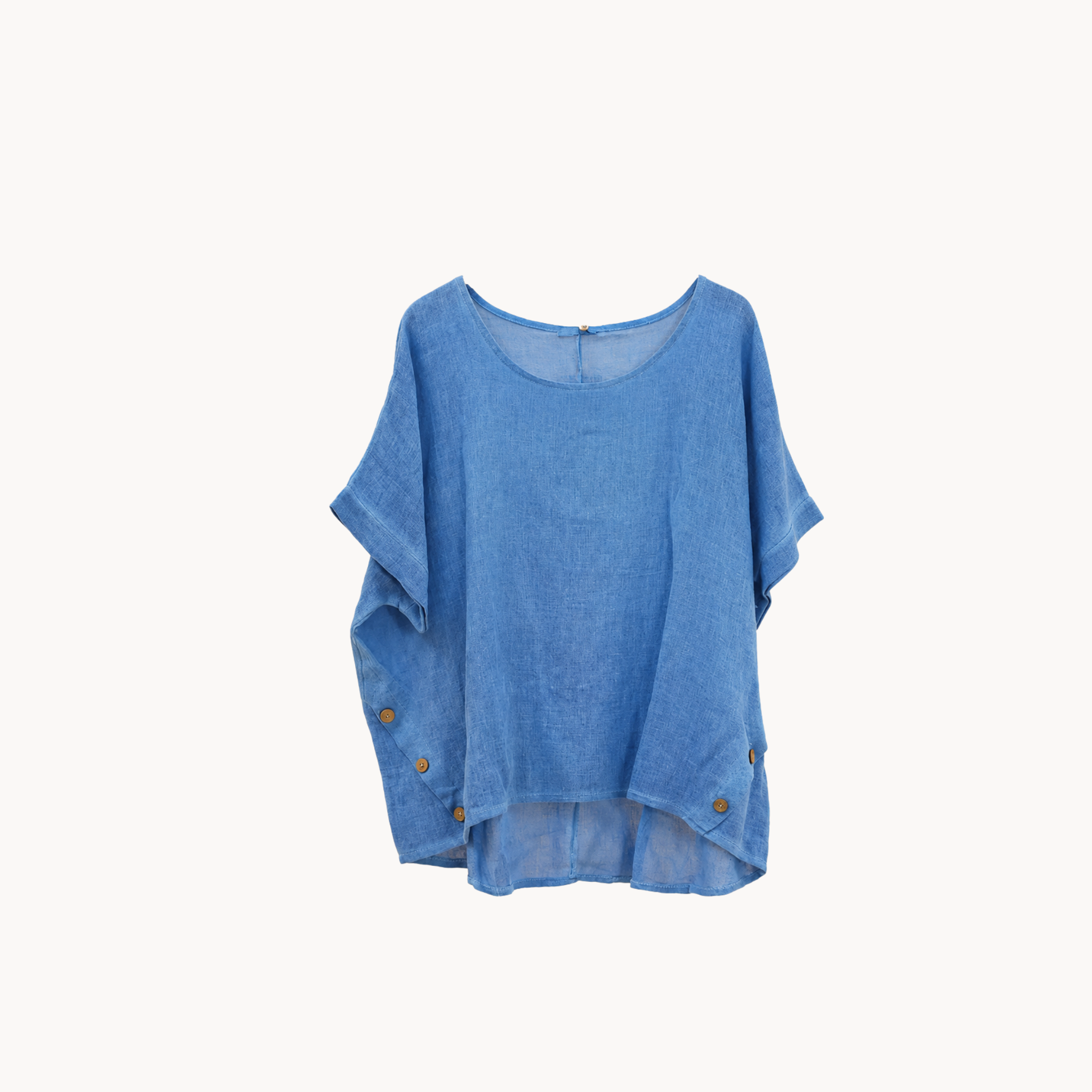 Cotton & Linen Tunic Tee
