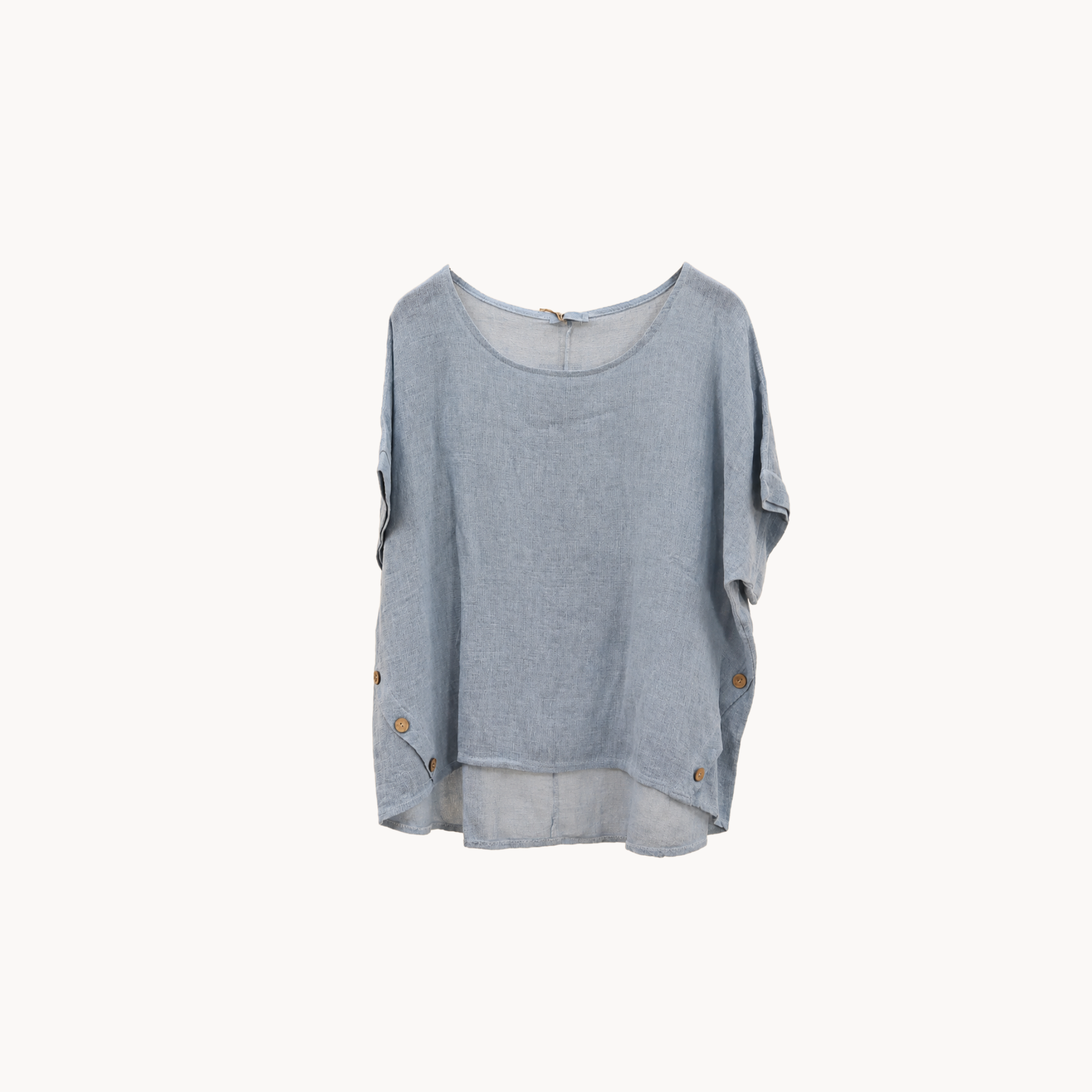 Cotton & Linen Tunic Tee