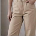 Balloon Cut- Pleated Summer Chino