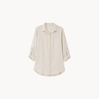 Striped Linen Shirt ~ Shirt Pant Set