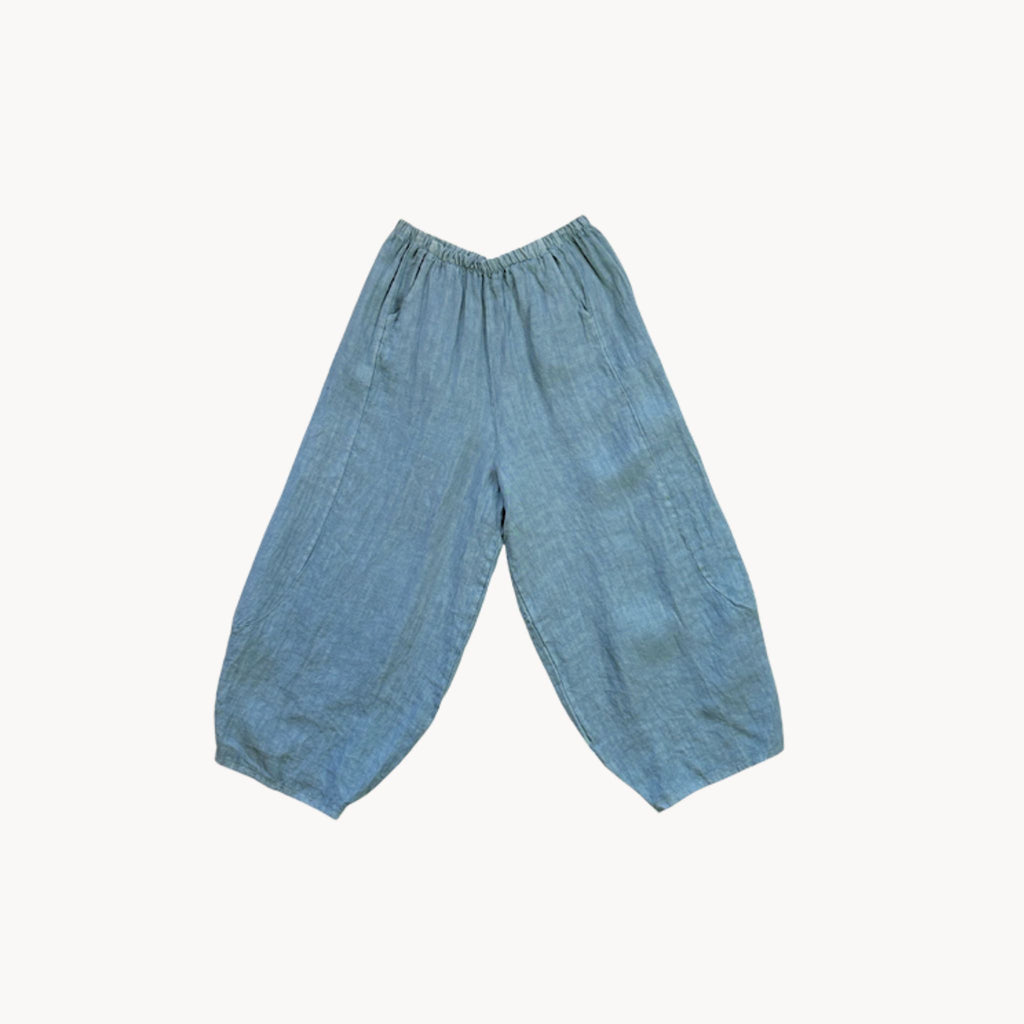 Linen Parachute Pants