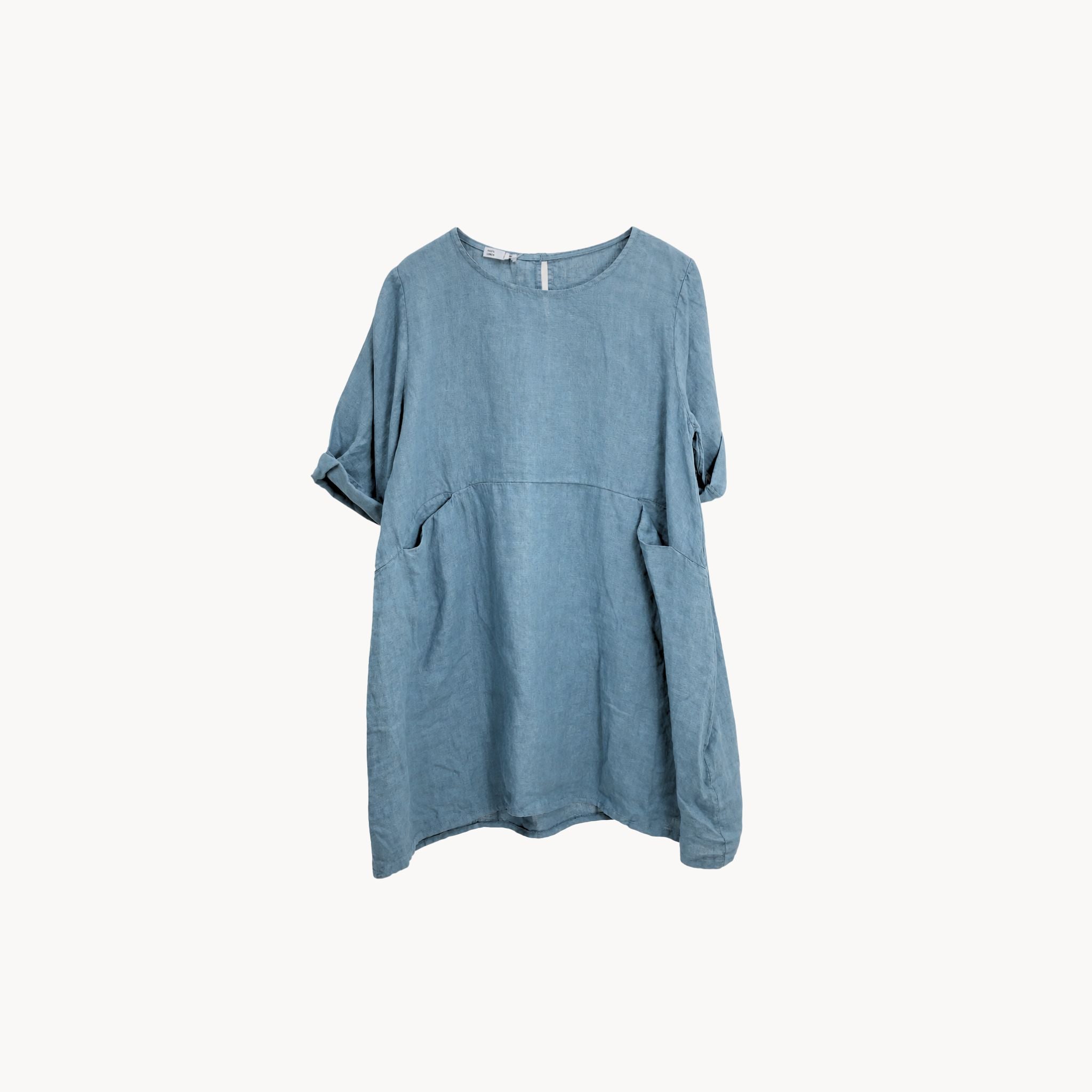 Linen Pocket Dress