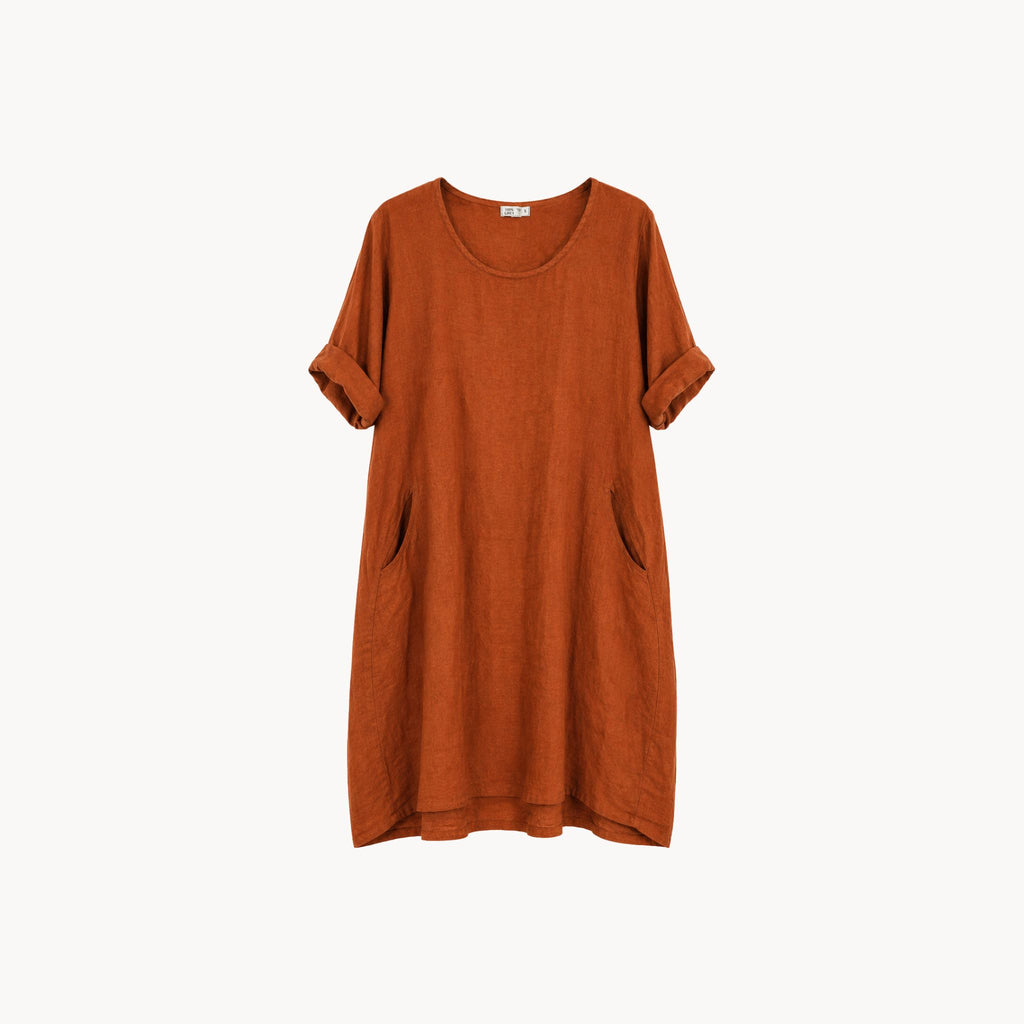 Linen Bubble Dress