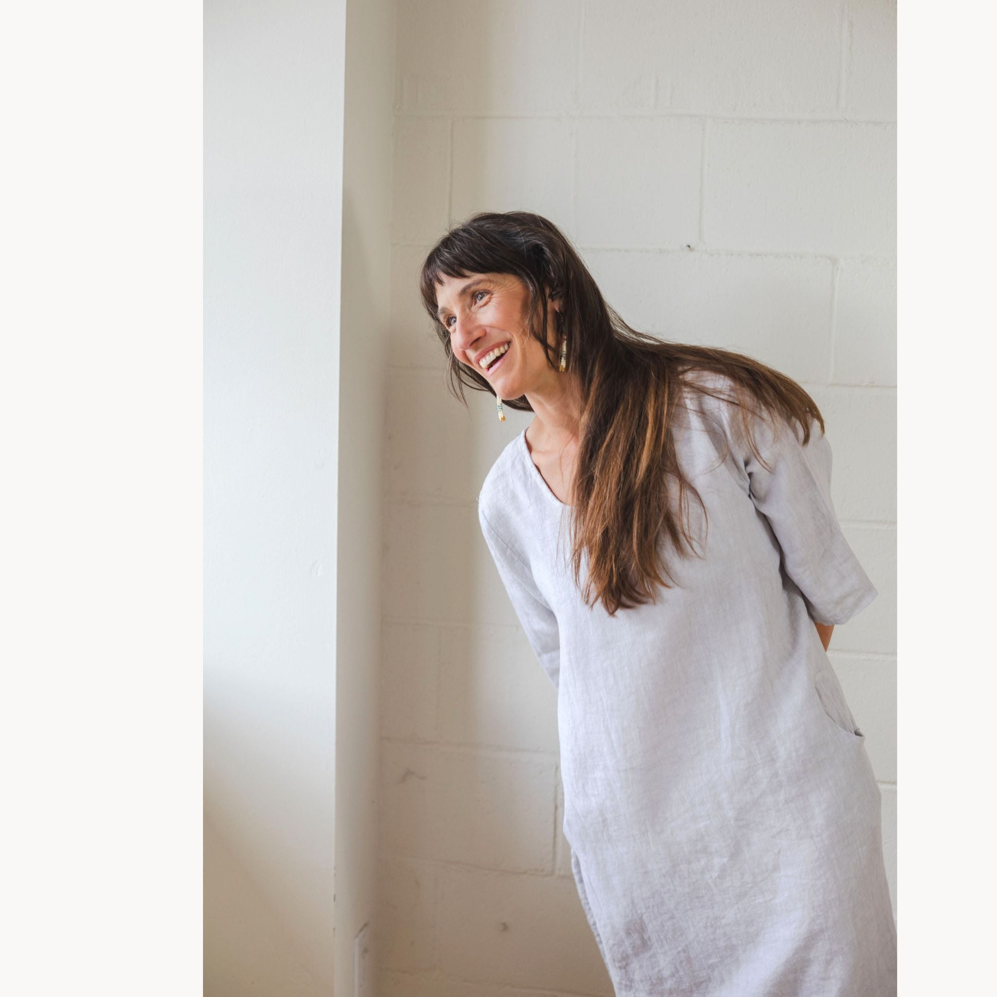 Linen Bubble Dress