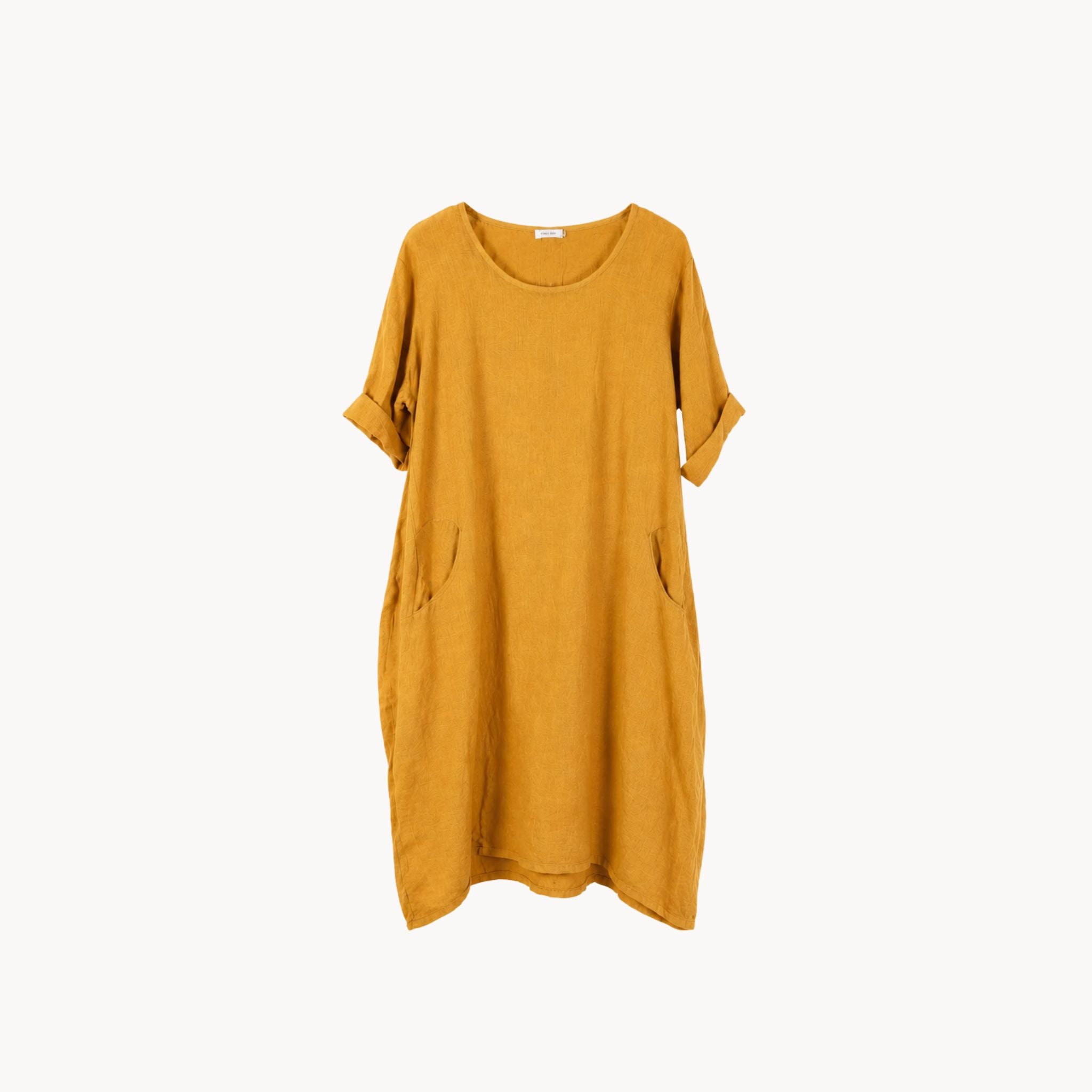 Linen Bubble Dress